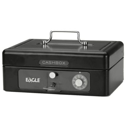 صندوق نقدية ايجل بكرة و مفتاح كبير668L