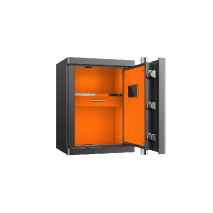 خزينة اكزاكتيف سمارت ديجيتال تاتش او بصمة او مفتاح ضد المياه والحريق رقم H045SM