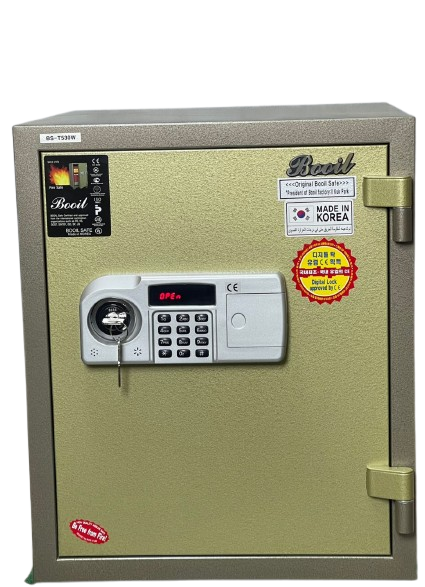 خزينة مصفحة ماركة Booil موديل BS-T530- Green ديجيتال وكالون